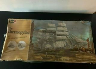 Revell The Thermopylae Clipper Ship; 1/96th Scale H - 390 Box