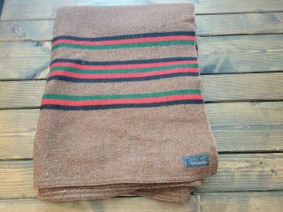Vintage Pendleton Wool Striped Blanket