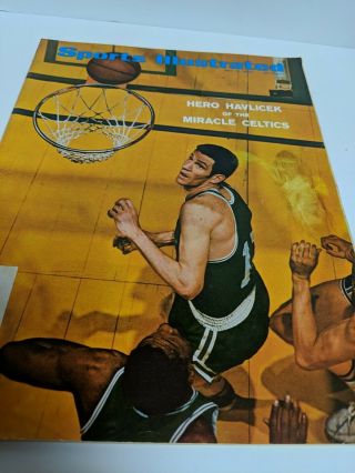 Si: Sports Illustrated May 12,  1969 Hero Havlicek Of The Miracle Celtics Cover G