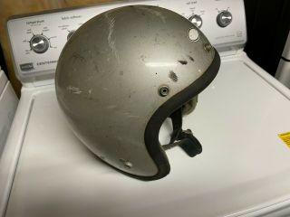 Vintage 1970 Bell Top - Tex Magnum Helmet 7 - 3/8 " Great Patina