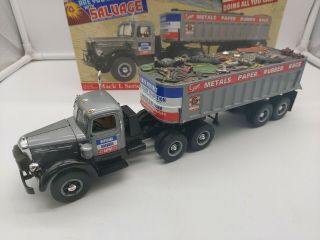 Boxed First Gear 1/34 Mack L Series Tractor With Dump Trailer