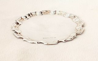 Sterling Silver Card Tray - R Carr,  Sheffield,  2000