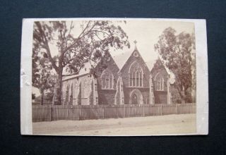 Cdv - All Saints Anglican Church,  St Kilda,  Melbourne,  Australia