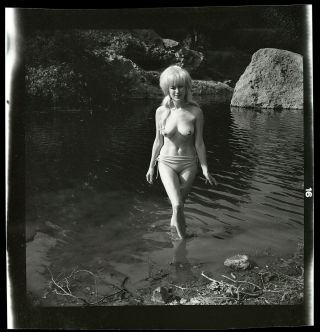 Eileen Nature Nude Model 1960s Bunny Yeager Archive Camera Negative