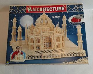 Matchitecture Taj Mahal Matchstick Match Craft Model Kit