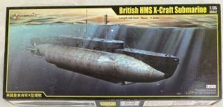 Merit 1/35 63504 British X - Craft Submarine