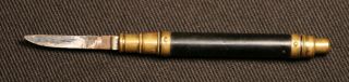 Antique Eagle Pencil Co.  Patented Pencil Sharpener / Gravity Knife
