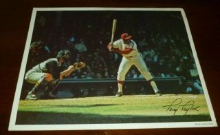 Tony Taylor 8x10 Philadelphia Phillies Major League Baseball Newspaper Giveaway