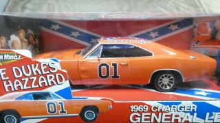 American Muscle Ertl The Dukes Of Hazzard 1969 Charger General Lee 1/18 Mib