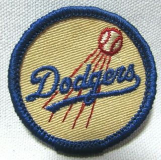 Vintage 1970s Los Angeles Dodgers Patch Mlb Major League Baseball 2 Inch Nos B