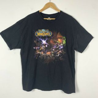 Vintage World Of Warcraft Blizzard Wow Promo T Shirt Jinx Rare Mens Xxl Read