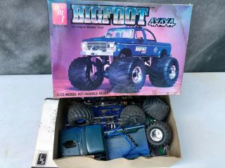 Vintage 1984 Amt Bigfoot Monster Truck 4x4x4 6791 1/25 Model