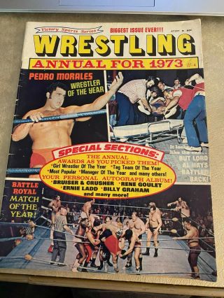 Victory Sports Series Wrestling Annual For 1973 4