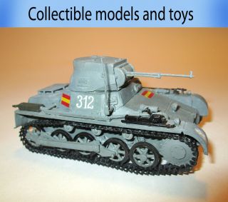 Model 1: 35 Panzerkampfwagen I Pz.  Kpfw.  Ia Breda Germany 2ww,  Ready,  Realistic