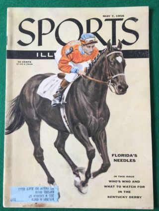 Sports Illustrated May 7 1956 Kentucky Derby Horse Racing Preview Horse Needles