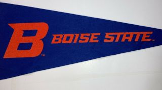 Vintage Collegiate Pacific Felt Pennant Boise State University Broncos 2