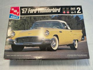 Amt/ertl 1:16 Scale 1957 Ford Thunderbird Car Model Kit