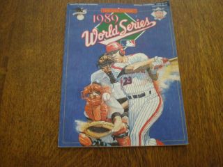 Vintage 1989 World Series Program,  Oakland A 