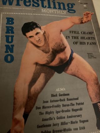Wrestling Monthly January 1972