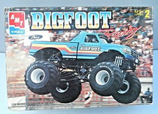 Vintage Amt Ertl Ford Big Foot Racing Monster Truck 1/25 Scale Unbuilt Model Kit