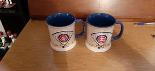 2 Chicago Cubs Coffee Mugs