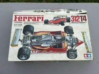 Tamiya,  Ferrari 312 T4 1/12 Model Kit,  Big Scale Series,  Kit 1225,  Started