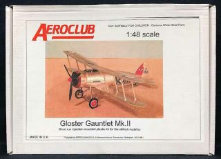 Aeroclub 1/48 Gloster Gauntlet Mk.  Ii Model Kit
