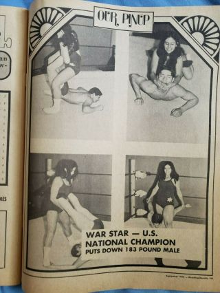 Wrestling Monthly September 1974 2