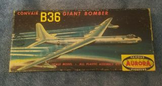 1958 Aurora Convair B36 Giant Bomber Kit 492 - 49