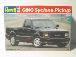 Vintage Rare Revell Gmc Syclone Pickup Truck 1/25 Scale Kit