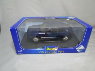Ar658 Revell 1/18 Vw Volkswagen Corrado Vr6 Bleue Ref 08878 Tres Bon Etat