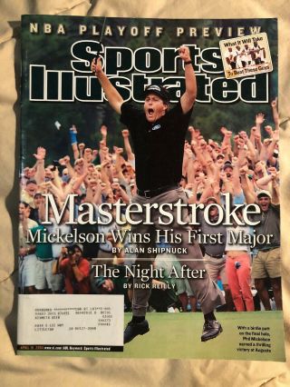 Sports Illustrated April 19 2004 Phil Mickelson