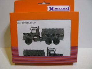 Mtvr Mk - 23 W/ Canvas,  7 Ton Usmc Truck,  Roco Minitanks / Herpa,  Ho Scale