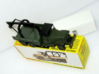 FRENCH DINKY 808 G.  M.  C MILITAIRE DEPANNAGE.  MODEL,  PACKING PIECE & BOX. 2