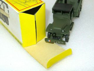 FRENCH DINKY 808 G.  M.  C MILITAIRE DEPANNAGE.  MODEL,  PACKING PIECE & BOX. 3