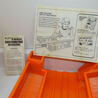 1969 Mattel ' s Hot Wheels Factory with Molds Instructions Plus 2