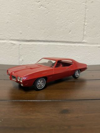 Vintage 1970 Pontiac Gto Red Promo Rare