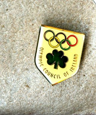 Noc Ireland Irish 1992 Barcelona 1996 Atlanta Olympic Games Pin