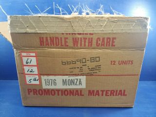 1976 Chevrolet Monza Hatchback Promo Model Car In Case Box