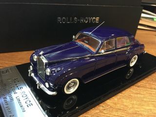 Atc Rolls Royce Silver Cloud 1955 1959 1:43 Blue Ovp