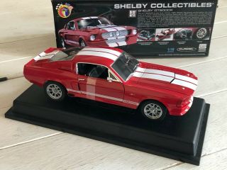 SHELBY COLLECTIBLES 1967 FORD MUSTANG SHELBY GT500 CR 1/18 READ 3