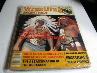 Wrestling Monthly October 1977 Chief Jay Strongbow