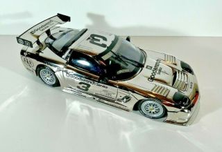 1/18 Action Dale Earnhardt Sr Jr Platinum 2001 Corvette C5r 3 Gorgeous Rare