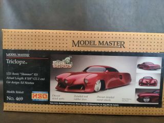 Triclopz Testors Model Master 1/25 Scale Resin Car Hot Rod Figurine Kit 469