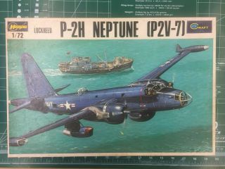 Hasegawa 1/72 Lockheed P - 2h Neptune (p2v - 7) Model