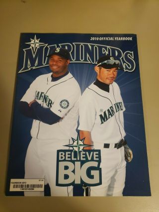 Seattle Mariners 2010 Official Yearbook Ken Griffey Jr.  Ichiro