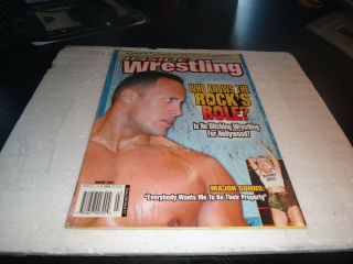 Inside Wrestling Victory Sports Series March 2001 The Rock Wcw Wwe Major Gunns