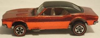 Hot Wheels Redline 1967 Camaro Red Black Roof Redlines Usa