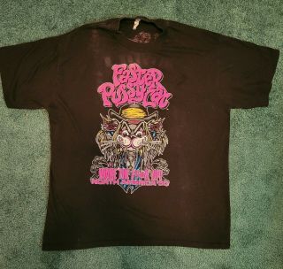 Vintage Faster Pussycat Wake The F @k Up Tour Shirt Xl Rock Band Tee 90 