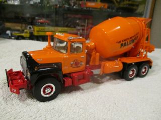First Gear Palumbo Mack R Model Concrete Mixer 19 - 2290 Hard To Find